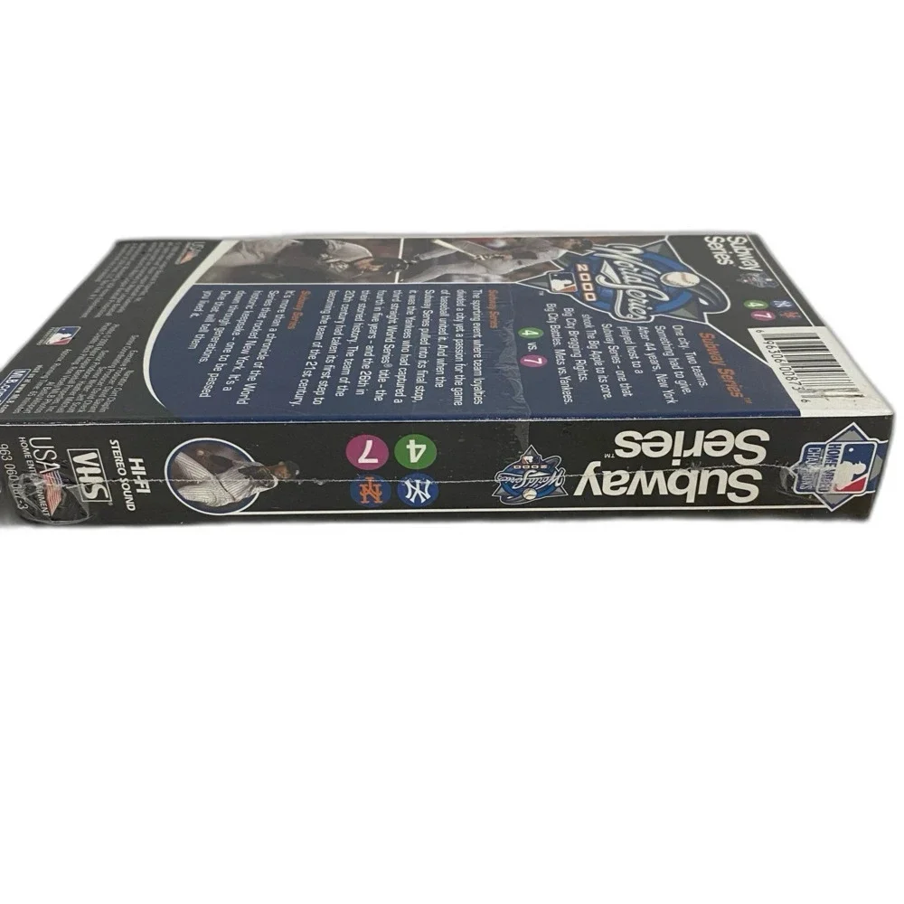 New York Yankees vs New York Mets VHS Tape 2000 Subway Series World Series NWT